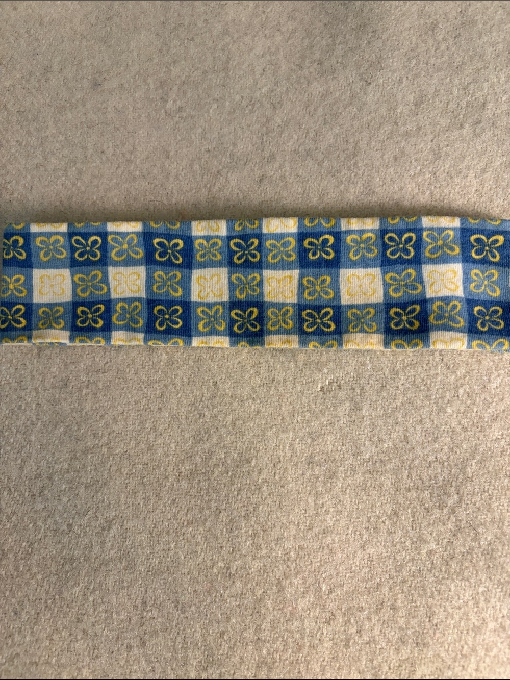 Blue Print Stretch Headband